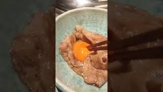 こだわりのお肉と上質なおもてなし「心斎橋焼肉きらく」🐮🥩大阪日本橋 #shorts #焼肉