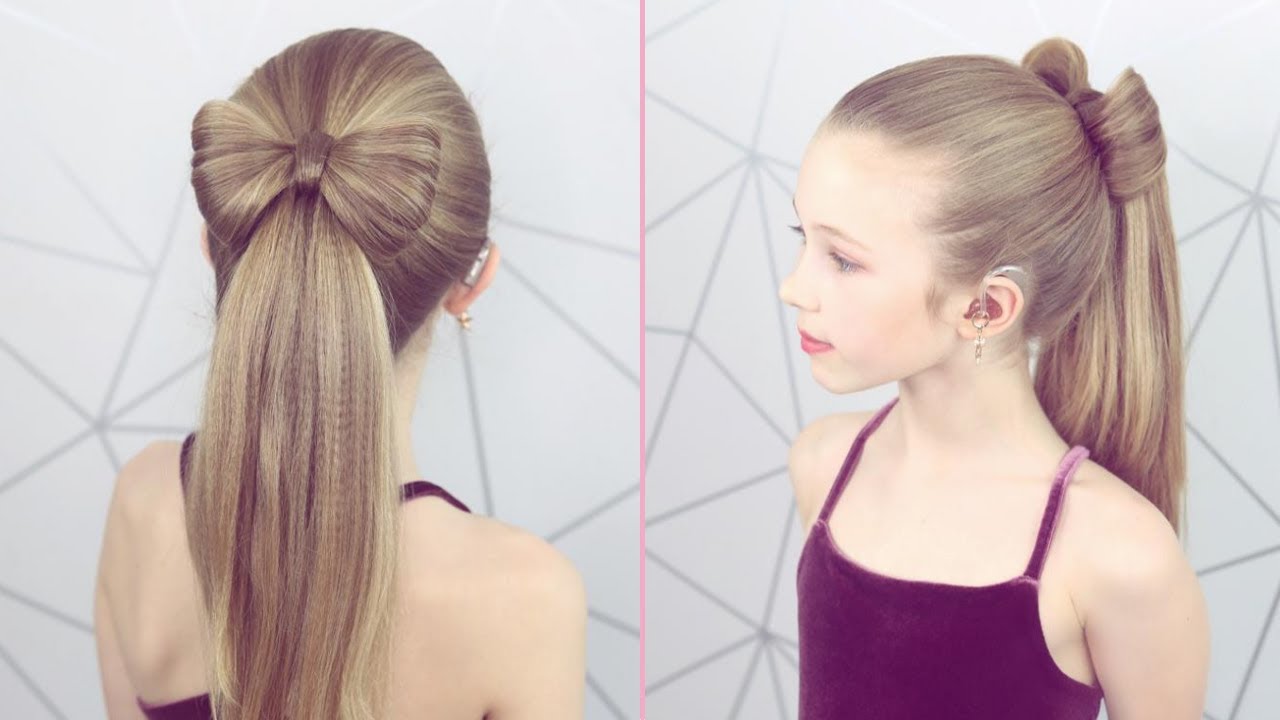 How To Make A Hair Bow Out Of Hair