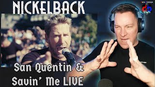 FIRST TIME REACTION to Nickelback - San Quentin & Savin' Me  ft. Chris Daughtry 🇺🇸