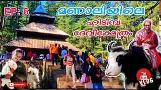 EP- 6 |മണാലിയിലെ ഹിടിമ്പ ദേവി ക്ഷേത്രം| #manalitrip #indiatourism @cracktrack2058