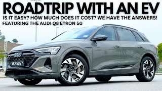 We Take The Audi Q8 ETron 50 For A Road Trip - How Much Does It Cost To Charge & Is It Easy?