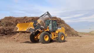 A behind-the-scenes look at collected tree debris in Calgary