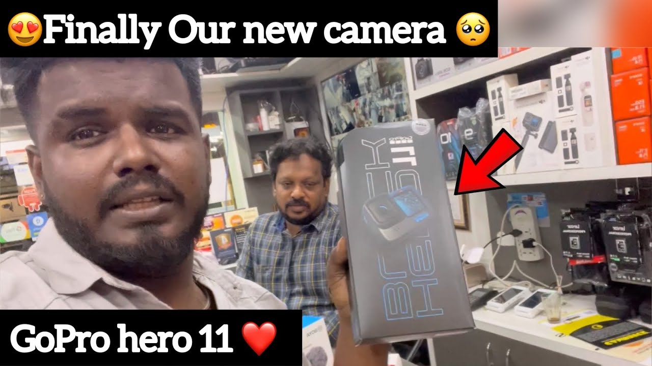 😍Finally Our New Camera🥺@ 9000rs 😱..?| Cheapest price 😳| GoPro Hero 11 😍| @Time Traveller Arun