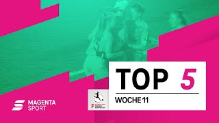 Top5 - Woche 11 | FLYERALARM Frauen-Bundesliga | MAGENTA SPORT