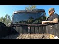 polaris ranger xp 1000 kemimoto rear windshield