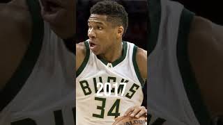 Giannis Antetokounmpo Over The Years 👀