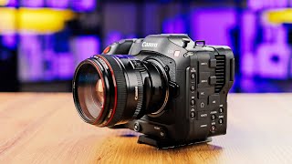 КУПИЛ CANON C70! Почему не R5C или FX3?  Первые впечатления, карты памяти, переходники, автофокус