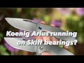 Koenig Arius Skiff Bearing Upgrade From the Factory Stock Bearings. We Find Out If It’s...Worth it?