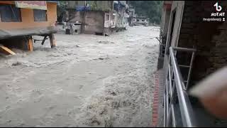 #Shorts||Flood in Nepal||landslide ||Badhi Pahiro||Heavy Rain bring Flooding Footage||Degaster|2021