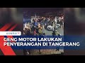 Video Amatir Rekam Detik-Detik Mencekam Penyerangan Geng Motor di Tangerang