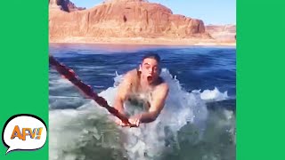 When You CAN'T LET GO of the FAIL! 😂 | Best Funny Water Fails | AFV 2021