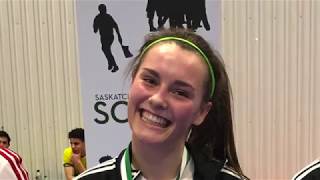 Sask Soccer Prairie Futsal 2019 Jaycee Krushelniski 2022 Grad