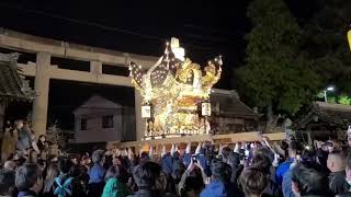 【北条節句祭り 東高室】 住吉神社 2022年(令和4年)