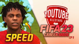 YouTube All-Stars in FIFA 23!! | FIFA 23 YouTube FC Create-A-Club Career Mode Ep1