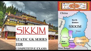 SIKKIM -सिक्किम [100% Exam Oriented ]Static Gk [HINDI][UPSC,IAS,CAPF,SSC,SBI,Railways,SI,CDS,NDA]