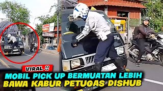 SOPIR MOBIL KETAR KETIR ‼ Petugas Dishub di Bawa Kabur Karena Tidak Mau \