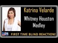 FIRST TIME BLIND REACTION!!! Katrina Velarde - Whitney Houston Medley