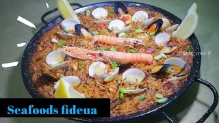 How to Cook Spanish Seafood Fideua | Fideua de marisco