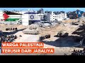 Momen Warga Palestina Dipaksa Militer Israel Tinggalkan Jabaliya Gaza