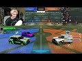 xQc Dominates with New Strats In Rocket League with Jesse & Poke #26