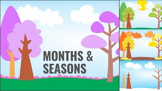 Seasons and Months - English for Kids