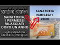 Regolarizzazione:Sanatoria, i permessi rilasciati dopo un anno.(novità, news).