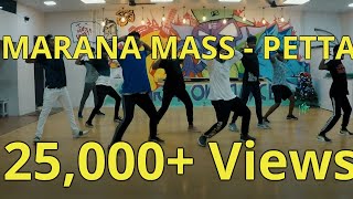 Marana Mass - Petta | Dance Video | Superstar Rajinikanth #MaranaMass #Petta