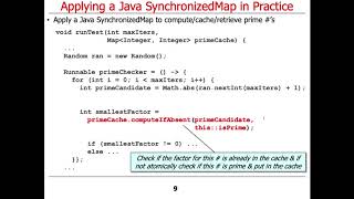 Java Synchronized Collections: Example Application