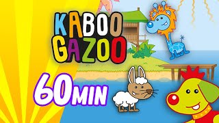 KABOOGAZOO | Nederlandse kinderliedjes | NON-STOP KINDERLIEDJES | 60 minuten