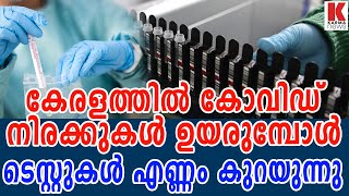 സംസ്ഥാനത്തു വൈറസ് പരിശോധന കുറയുന്നു, മരണനിരക്ക് ഉയരുന്നു..| karma news