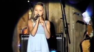 10 year old Skylar Cain singing Blue Moon of Kentucky