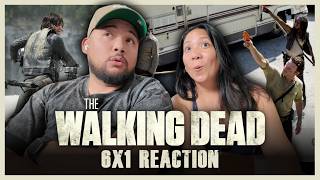 Watch My Wife Experiences *WALKING DEAD* for the First Time! | 6x1 First Time Again