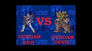 Kidou Butouden G Gundam (SNES) Final Boss \