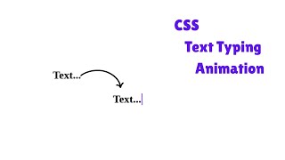 CSS Text Typing Animation Tutorial | Easy & Modern Typing Effect