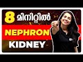 CBSE Class 10 Biology | Kidney | Nephrone in 8 Minute | Exam Winner