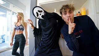 SCARY PRANKS ON FRIENDS AND FAMILY FOR 24 HOURS!