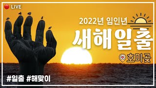 [🔴IN 호미곶] 2022년 임인년 (壬寅年) 새해일출 해맞이 라이브
