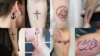 Tatuagens pequenas para homens para se inspirar parte 7