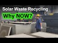 Solar PV/Panels/Modules/Cells Recycling Machine | Solar Waste Management Why NOW