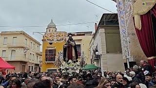 San Severo (Fg) Festa di Sant' Antonio Abate 2025 Uscita della Solenne Processione