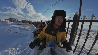 连续几天大雪终停，和骑友道70公里到福海县晚上闲置房挡风保暖【老叶的骑行之旅】