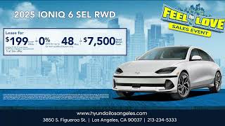 2025 Hyundai IONIQ 6 SEL Lease – Just $199/Month | Best EV Sedan Deal in Los Angeles!