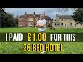 I just bought a hotel for £1