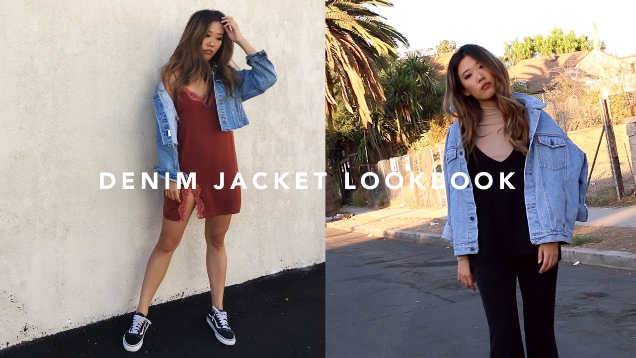 How I Style Denim Jacket Youtube