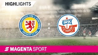 Eintracht Braunschweig - FC Hansa Rostock | Spieltag 21, 18/19 | MAGENTA SPORT