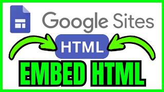 How To EMBED HTML Code In Google Sites (QUICK & EASY) 2026