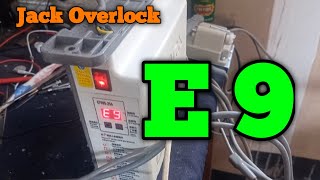 Jack Overlock|Error E 09 problem solution DK Technology