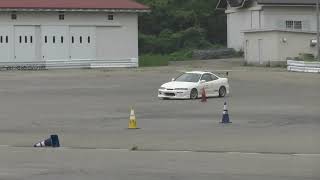 220827 イオックスアローザ ジムカーナ練習会 地区戦前日 1005 インテグラsprint