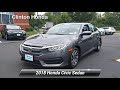 Certified 2018 Honda Civic Sedan EX, Annandale, NJ P10067