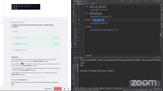 Python Certification PCAP Mock Exam - 5